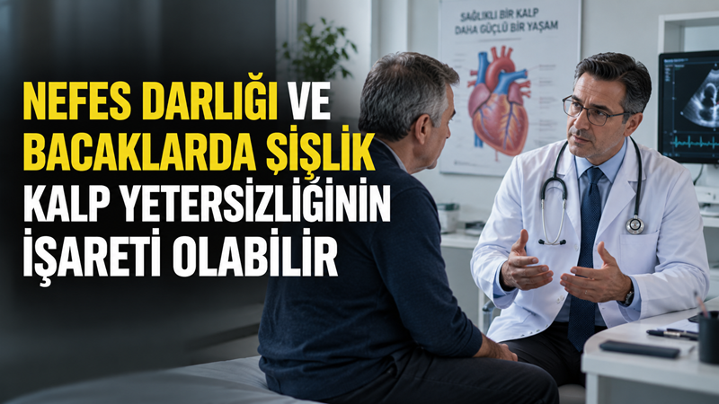 Günlük yaşamda sonradan ortaya çıkan nefes darlığı, çabuk yorulma, bacak