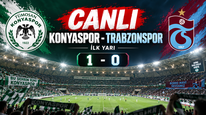 Trendyol Süper Lig’in 5. haftasında TÜMOSAN Konyaspor, MEDAŞ Konya Büyükşehir