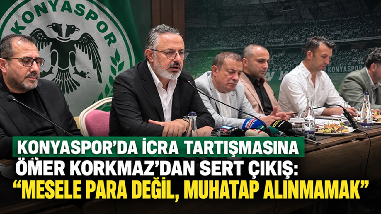 Konyaspor’un önceki dönem başkanı Ömer Korkmaz, eski yönetimin kulüpten alacaklarını