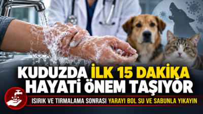 Kuduz nadir görülen ancak klinik belirtiler başladıktan sonra neredeyse daima