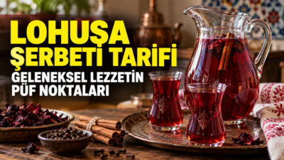 Osmanlı döneminden günümüze ulaşan geleneksel ikramlardan lohusa şerbeti; lohusa şekeri,