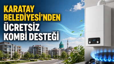 Karatay Belediyesi, ilçede hava kalitesinin iyileştirilmesi ve katı yakıt kullanımının