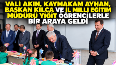 Konya Valisi İbrahim Akın, Karatay Kaymakamı Cengiz Ayhan, Karatay Belediye
