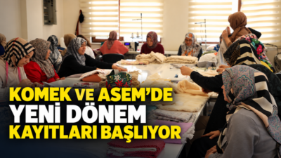 Konya Büyükşehir Belediyesi Meslek Edindirme Kursları ile Aile Sanat ve