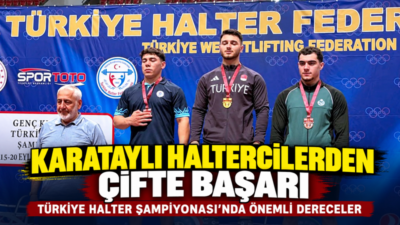 Karatay Belediyespor Kulübü Halter Takımı, Konya’da düzenlenen Gençler Kulüpler Türkiye