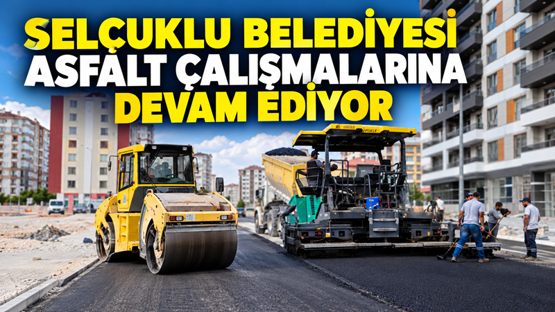 Selçuklu Belediyesi, Kılınçarslan Mahallesi Denizli Sokak ve Demirayak Sokak’ta sıcak
