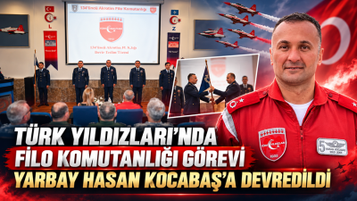 Türk Hava Kuvvetlerinin akrobasi timi Türk Yıldızları’nda Filo Komutanlığı görevi