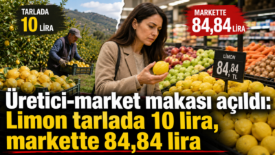 Türkiye Ziraat Odaları Birliği’nin (TZOB) Ağustos 2026 verileri, üretici ile