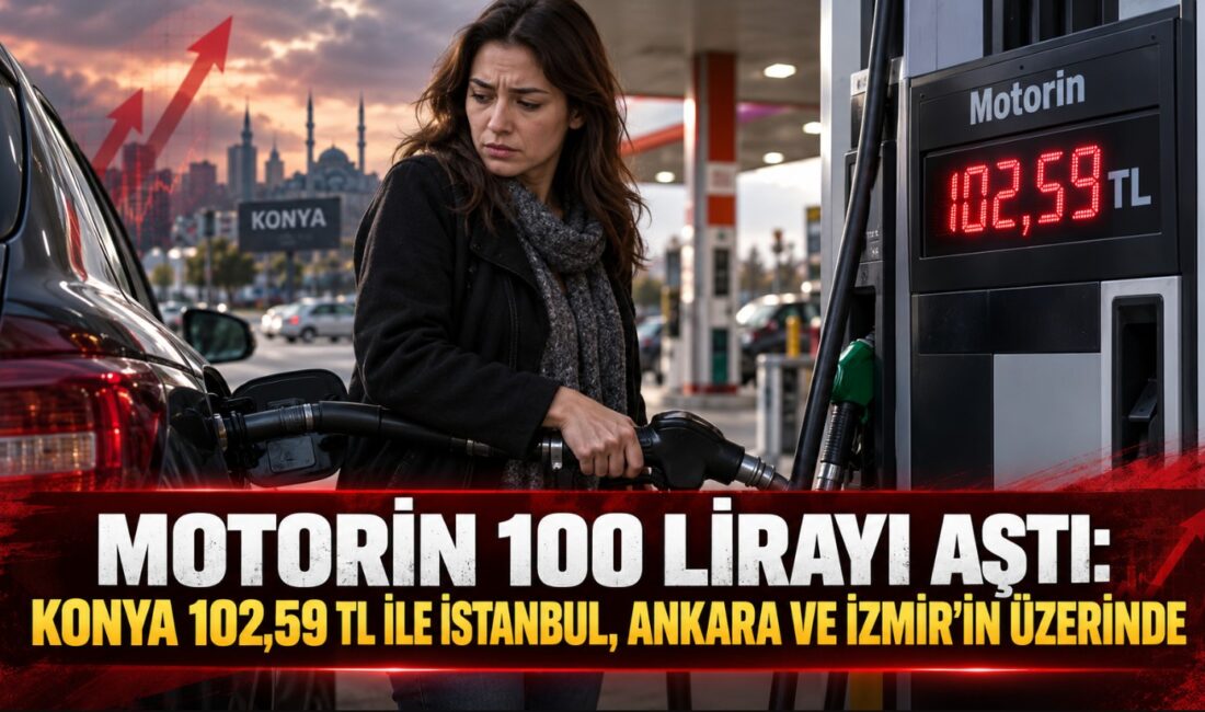 Türkiye’de motorin fiyatı 100 lira eşiğini aşarak yeni bir seviyeye