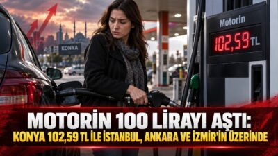 Türkiye’de motorin fiyatı 100 lira eşiğini aşarak yeni bir seviyeye