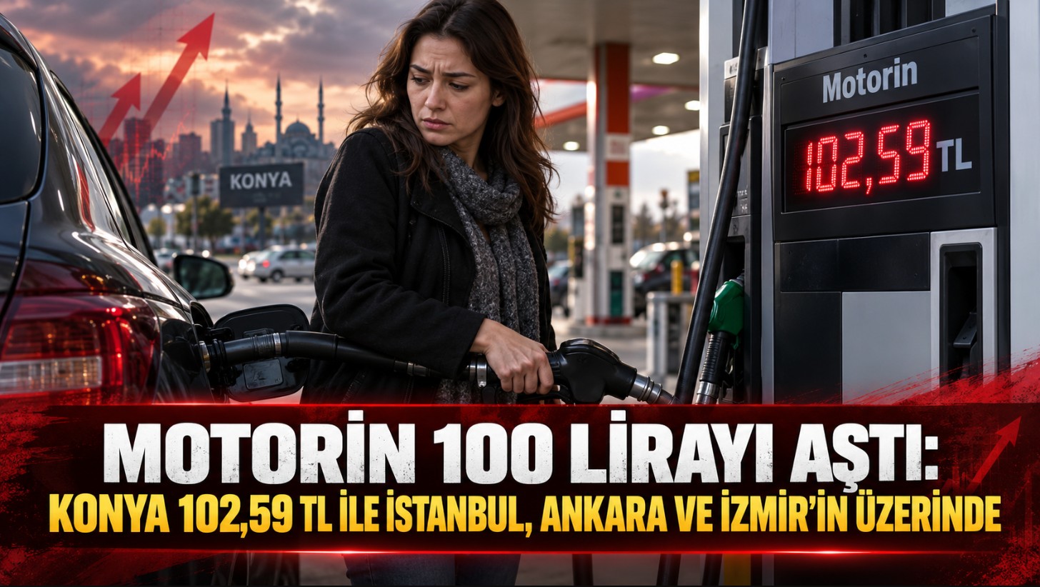Türkiye’de motorin fiyatı 100 lira eşiğini aşarak yeni bir seviyeye