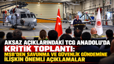 Milli Savunma Bakanlığının haftalık basın bilgilendirme toplantısı bu kez karada