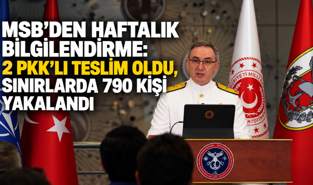 Milli Savunma Bakanlığı, son bir haftada 2 PKK’lı teröristin teslim