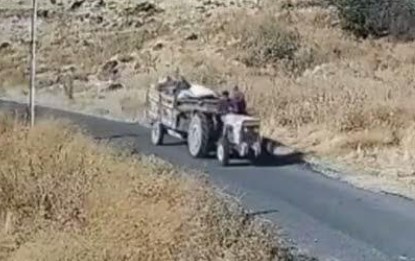 Nevşehir’in Gülşehir ilçesinde römork takılı traktörün kontrolden çıkarak devrilmesi sonucu