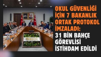 İçişleri Bakanlığı Güvenlik ve Acil Durumlar Koordinasyon Merkezi’nde düzenlenen “Okul