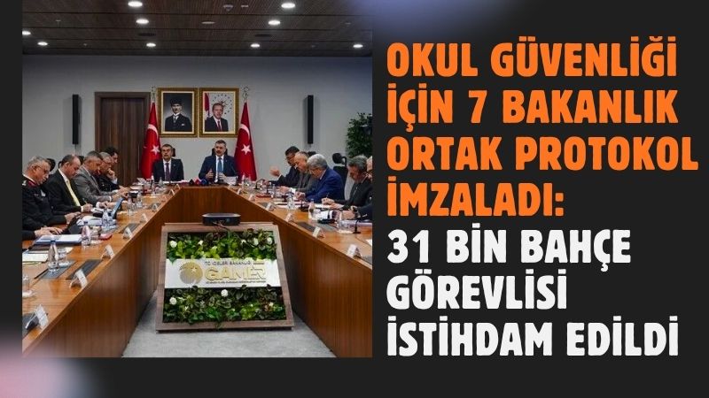 İçişleri Bakanlığı Güvenlik ve Acil Durumlar Koordinasyon Merkezi’nde düzenlenen “Okul