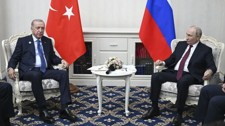 Cumhurbaşkanı Recep Tayyip Erdoğan ile Rusya Devlet Başkanı Vladimir Putin’in