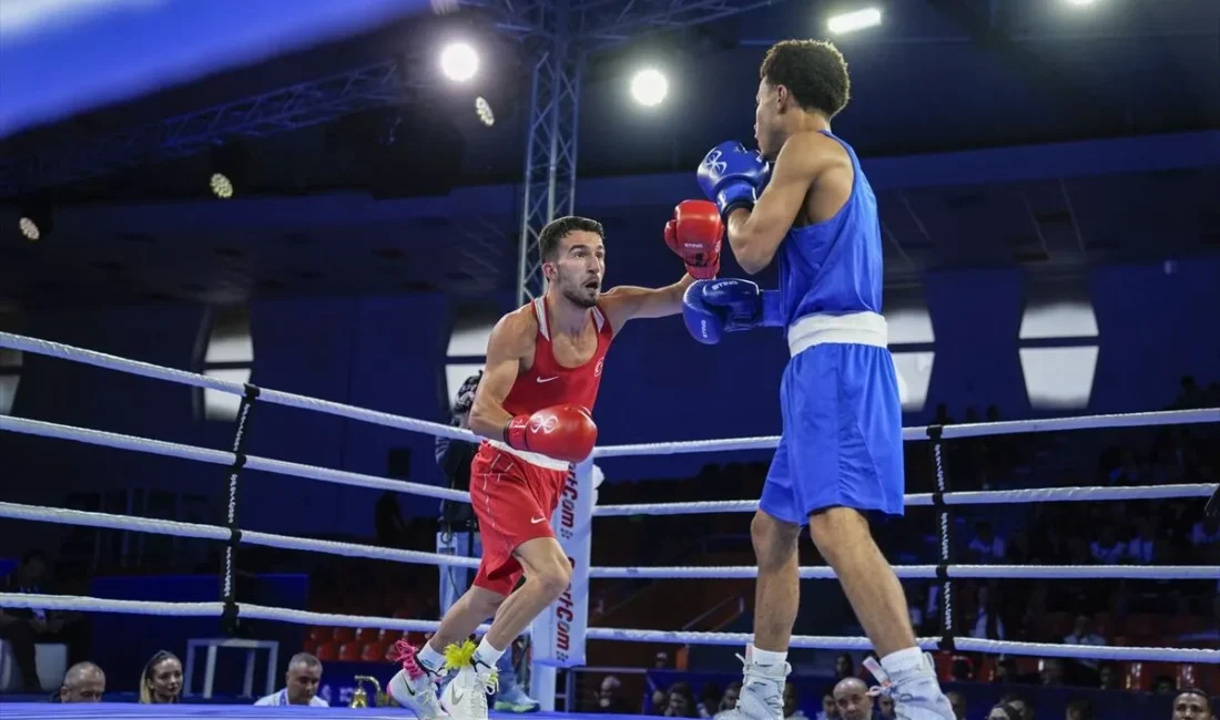 Bulgaristan’ın başkenti Sofya’da düzenlenen 2026 Avrupa Boks Şampiyonası’nda milli sporcular