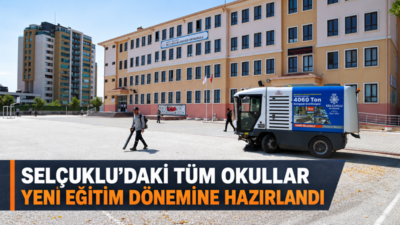 Selçuklu Belediyesi, 14 Eylül’de başlayacak 2026-2027 eğitim öğretim yılı öncesinde
