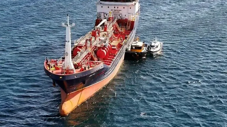 Marmara Denizi’nde Silivri açıklarında iki geminin çarpışması sonucu batan “Tuğberk