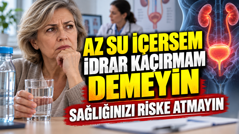 İdrar kaçırma sorunu yaşayan birçok kişi, şikâyetin azalacağı düşüncesiyle günlük