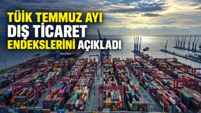 Türkiye İstatistik Kurumu’nun (TÜİK) temmuz ayı dış ticaret endekslerine göre,