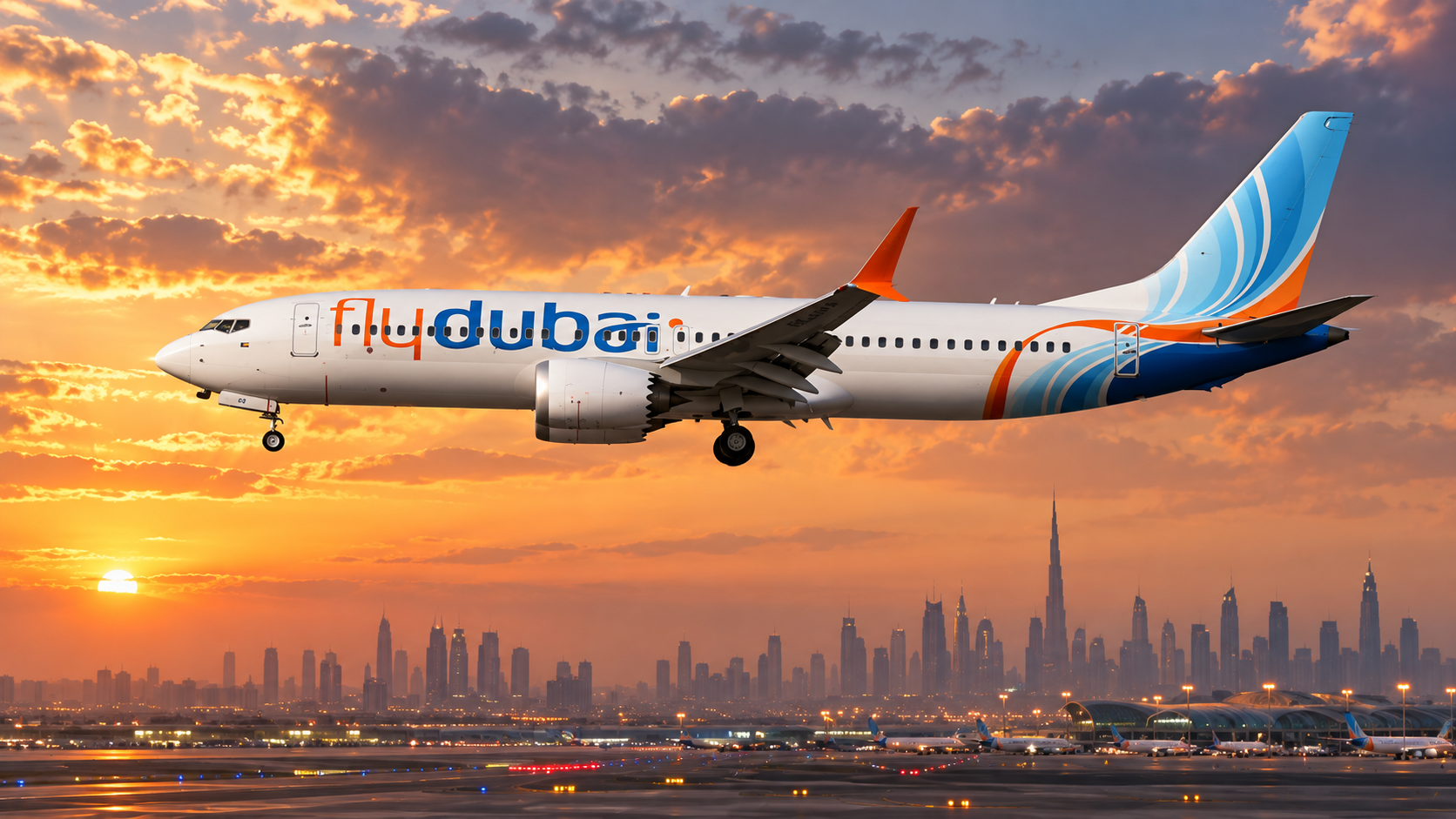Dubai’den Tel Aviv’e 174 yolcusuyla seyreden Flydubai uçağında verilen kaçırılma