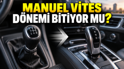 Türkiye otomobil pazarında otomatik vitesli araçların ağırlığı her geçen yıl