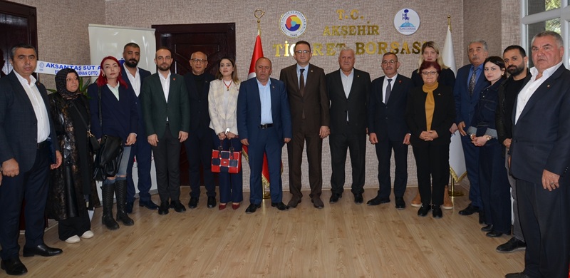CHP Konya Milletvekili Barış Bektaş, CHP Konya İl Başkanı Refik