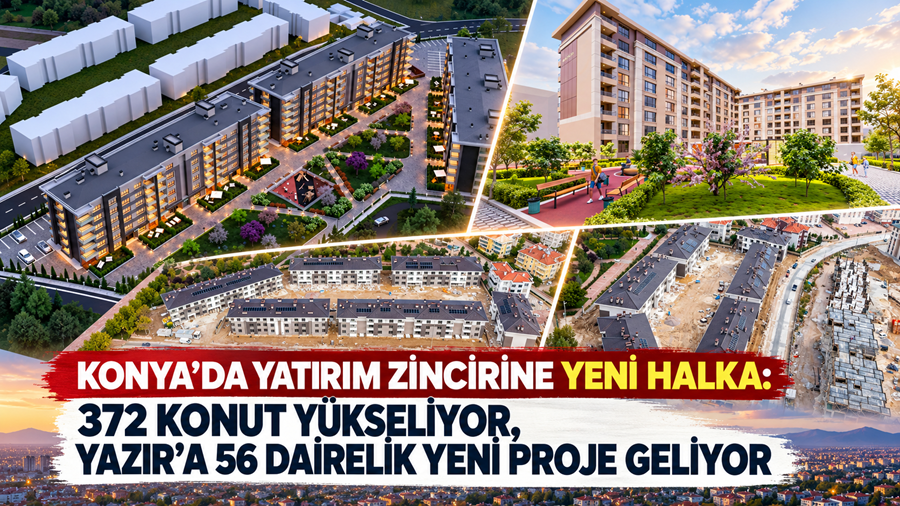 Konya’da konut yatırımlarını sürdüren Adem Bulut İnşaat, Selçuklu ve Meram’da