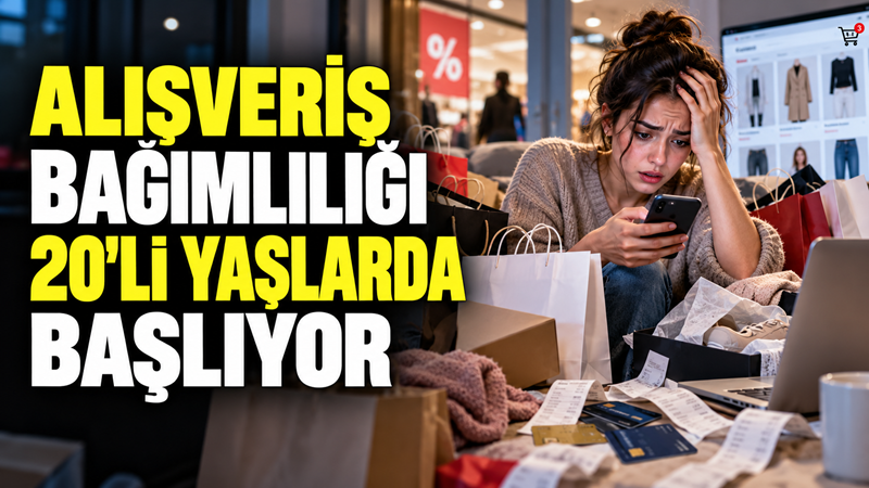 İhtiyaç olmadığı halde tekrarlayan ve kontrol edilemeyen alışveriş davranışı, zamanla