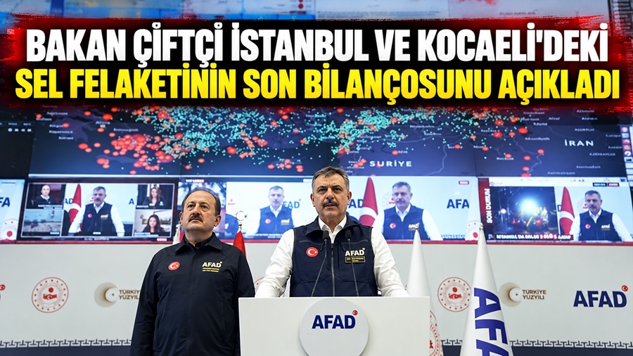 İçişleri Bakanı Mustafa Çiftçi, İstanbul ve çevre illerde etkili olan