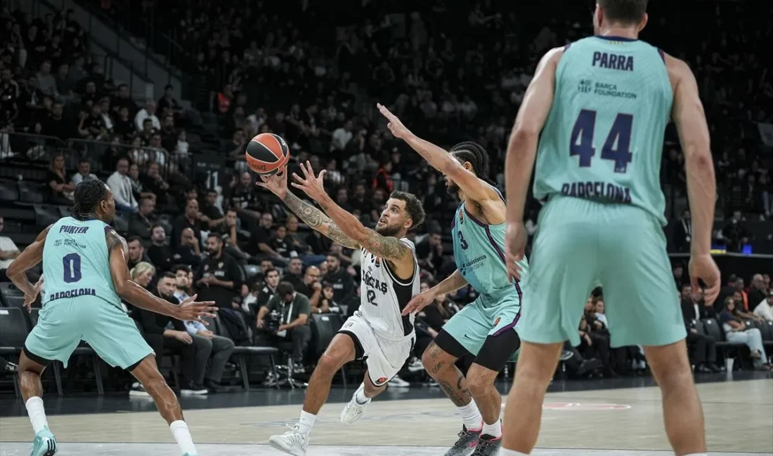 Basketbol Avrupa Ligi’nin üçüncü haftasında Beşiktaş, sahasında ağırladığı Barcelona’ya 95-82