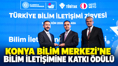 Konya Bilim Merkezi, Türkiye Bilim İletişimi Zirvesi kapsamında “Bilim Merkezleri”