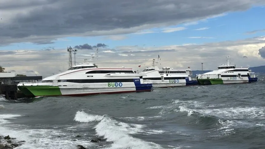 Bursa Deniz Otobüsleri (BUDO), Marmara Denizi'nde etkili olan olumsuz hava