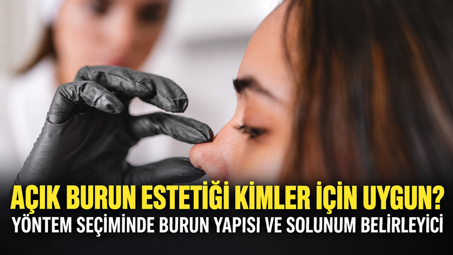 Açık burun estetiği, belirgin şekil bozukluklarının giderilmesi ve kapsamlı yapısal