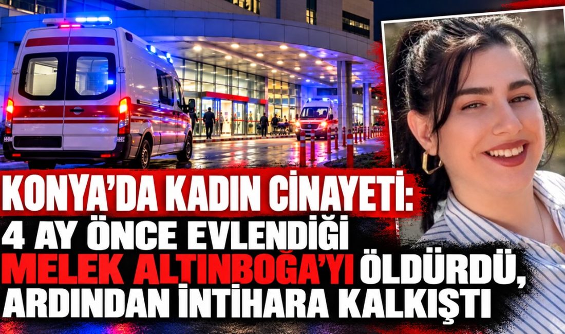 Konya'nın Akören ilçesinde 32 yaşındaki Murat Altınboğa, tartıştığı eşi 30