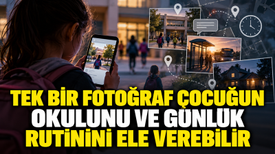 Çocukların sosyal medya ve çevrim içi oyunlarda yaptığı paylaşımlar, farkında