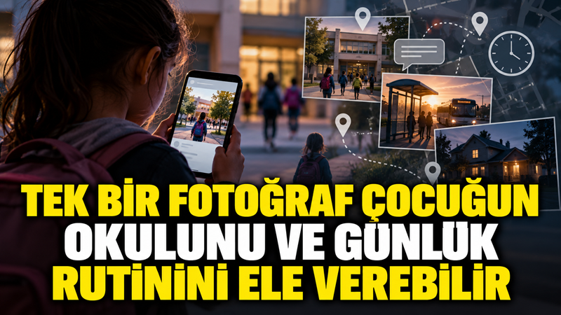 Çocukların sosyal medya ve çevrim içi oyunlarda yaptığı paylaşımlar, farkında