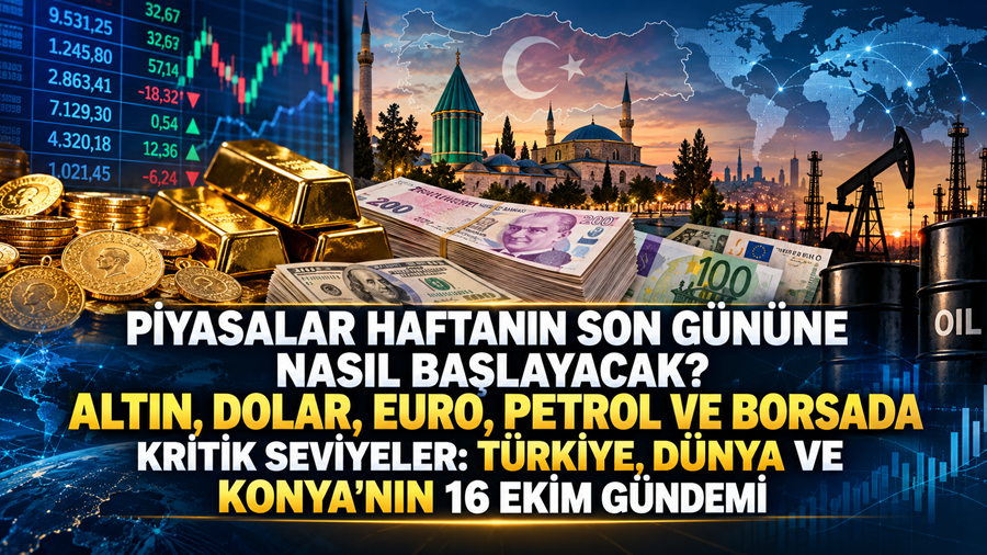 Türkiye ve dünya piyasaları 16 Ekim 2026 Cuma gününe ABD'deki