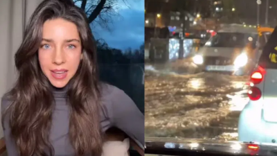 İstanbul'da etkili olan şiddetli sağanak yağışın sele dönüşmesiyle birçok kişi