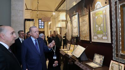 Cumhurbaşkanı Recep Tayyip Erdoğan, Topkapı Sarayı Darphane-i Amire Müzeleri Açılış