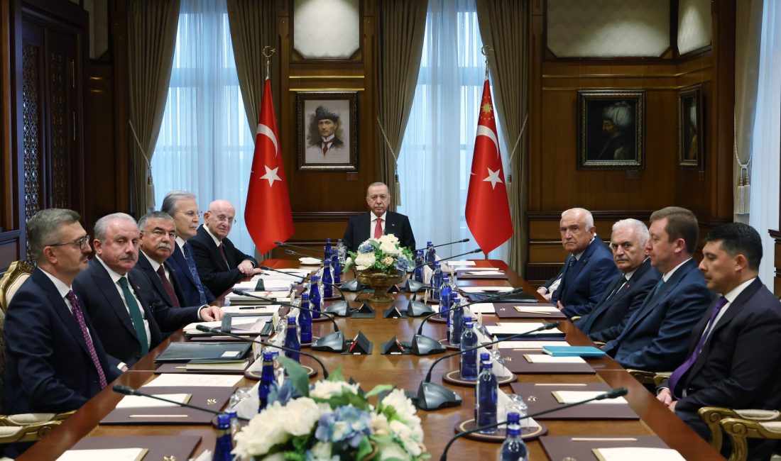 Cumhurbaşkanlığı Yüksek İstişare Kurulu, Cumhurbaşkanı Recep Tayyip Erdoğan başkanlığında Cumhurbaşkanlığı