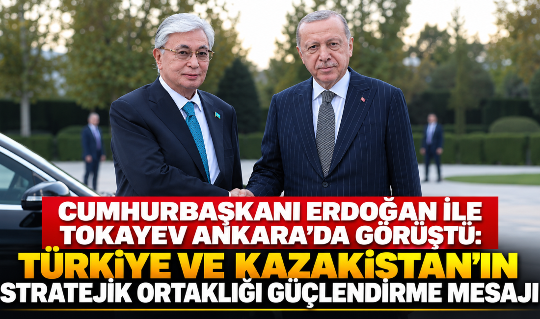 Cumhurbaşkanı Recep Tayyip Erdoğan, resmi ziyaret için Türkiye'ye gelen Kazakistan