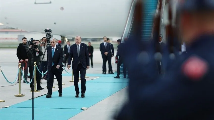 Cumhurbaşkanı Recep Tayyip Erdoğan, resmi ziyaret kapsamında Türkiye’ye gelen Kazakistan