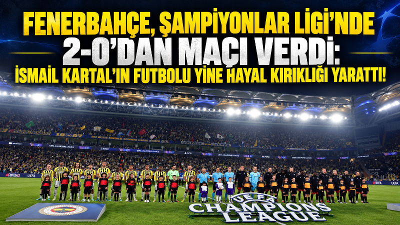 UEFA Şampiyonlar Ligi'nin 3. haftasında Fenerbahçe, sahasında ağırladığı Slavia Prag