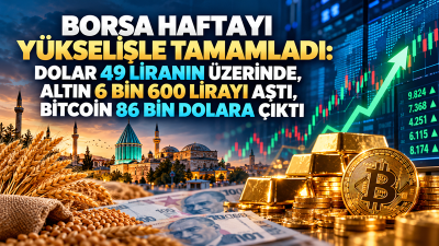 Borsa İstanbul’da BIST 100 endeksi haftanın son işlem gününü yüzde