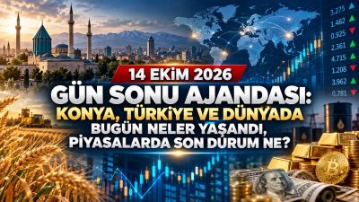14 Ekim 2026 Çarşamba günü Konya, Türkiye ve dünyada yaşanan