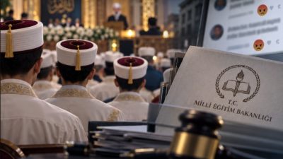 Sosyal medyada bir icazet törenine katılan hafız öğrenciler hakkında kullanılan