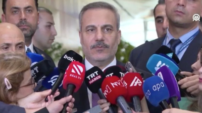 Dışişleri Bakanı Hakan Fidan, Bakü’de yaptığı açıklamada Türkiye ile Azerbaycan